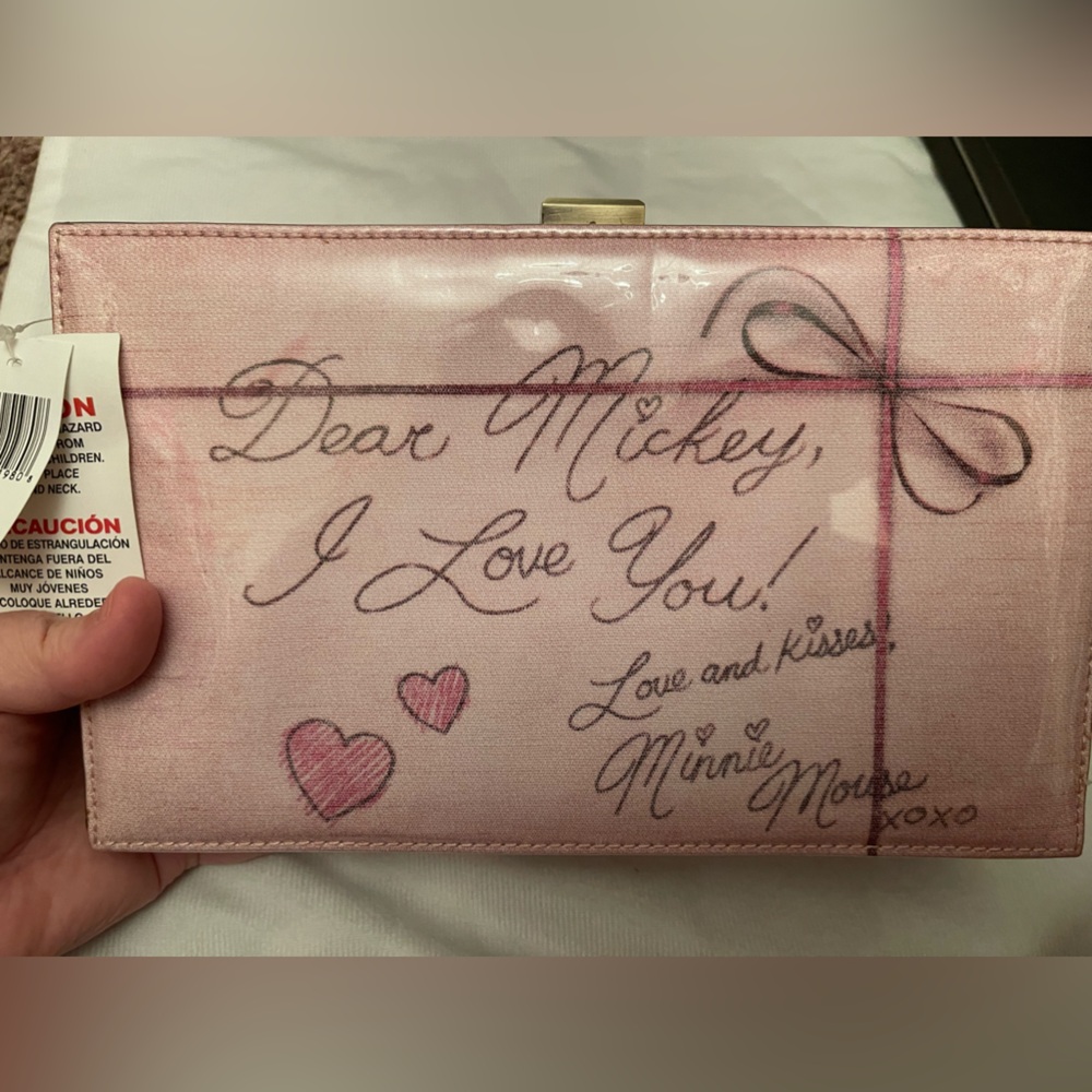 Disney Love Letter Clutch Bag